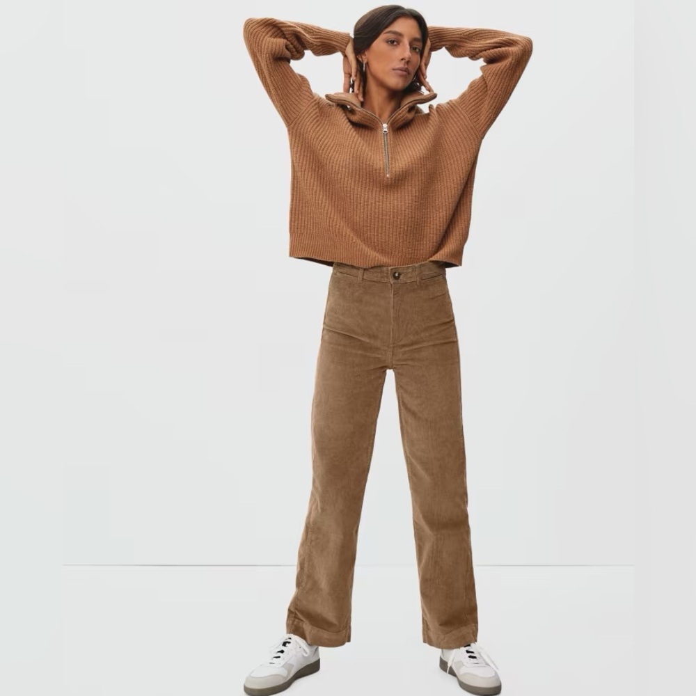 Everlane corduroy wide leg pants